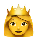 Prinzessin mit Krone Emoji