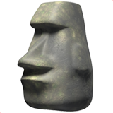 Moai Emoji