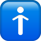 Symbol Herrentoilette Whatsapp