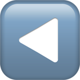 Rückwärtstaste Symbol