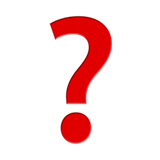 Rotes Fragezeichen Emoji