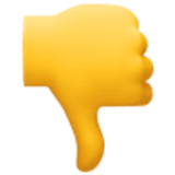 Daumen runter - Facebook