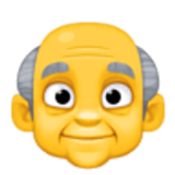 Älterer Mann - Facebook