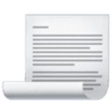 Teilweise eingerolltes Blatt - Facebook