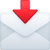 Umschlag mit Pfeil - Facebook