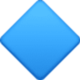 Große blaue Raute - Facebook