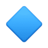 Kleine blaue Raute - Facebook