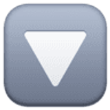 Abwärts-Schaltfläche - Facebook