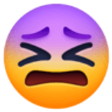 Verwirrtes Gesicht - Facebook