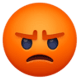 Schmollendes Gesicht - Facebook