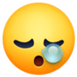 Schläfriges Gesicht - Facebook