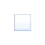 Kleines weißes Quadrat - Facebook