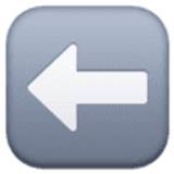 Pfeil nach links - Facebook