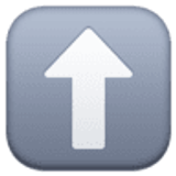 Pfeil nach oben - Facebook