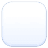 Großes weißes Quadrat - Facebook