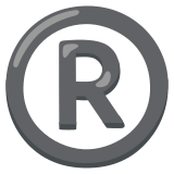 Registered-Trademark - Noto Color Emoji