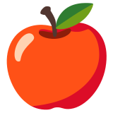 Roter Apfel - Noto Color Emoji