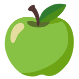 Grüner Apfel - Noto Color Emoji