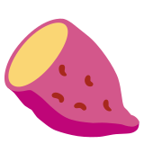 Geröstete Süßkartoffel - Noto Color Emoji
