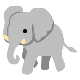 Elefant - Noto Color Emoji