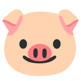 Schweinegesicht - Noto Color Emoji