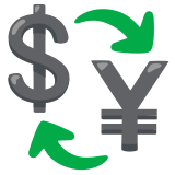 Geldwechsel - Noto Color Emoji