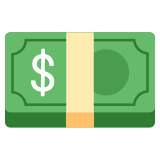 Dollar-Banknote - Noto Color Emoji