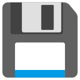 Diskette - Noto Color Emoji
