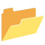Geöffneter Ordner - Noto Color Emoji