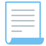 Teilweise eingerolltes Blatt - Noto Color Emoji