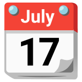 Abreißkalender - Noto Color Emoji