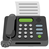 Faxgerät - Noto Color Emoji