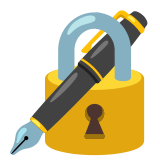 Schloss mit Füller - Noto Color Emoji