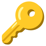Schlüssel - Noto Color Emoji