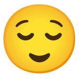 Erleichtertes Gesicht - Noto Color Emoji