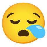 Schläfriges Gesicht - Noto Color Emoji