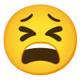 Müdes Gesicht - Noto Color Emoji
