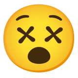 Benommenes Gesicht - Noto Color Emoji