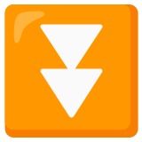 Doppelpfeile nach unten - Noto Color Emoji