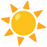 Sonne - Noto Color Emoji