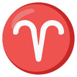 Widder (Sternzeichen) - Noto Color Emoji