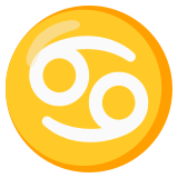 Krebs (Sternzeichen) - Noto Color Emoji
