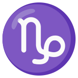 Steinbock (Sternzeichen) - Noto Color Emoji