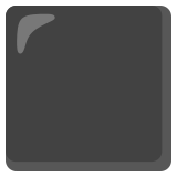 Großes schwarzes Quadrat - Noto Color Emoji