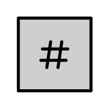 Taste: # - OpenMoji