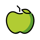 Grüner Apfel - OpenMoji