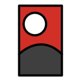 Japanische Blumenkarte - OpenMoji