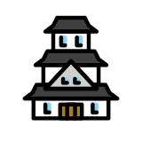 Japanisches Schloss - OpenMoji