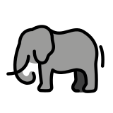 Elefant - OpenMoji