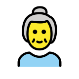 Ältere Frau - OpenMoji